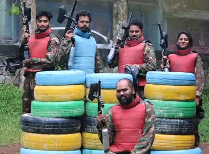 Paint Ball Shooting in Yercaud - Paint Ball Arena